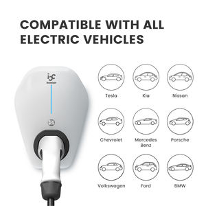 Evse mural équilibrage de charge dynamique voiture électrique charge pile ce <span class=keywords><strong>wallbox</strong></span> <span class=keywords><strong>mini</strong></span> ac type 2 maison 7kw 11kw ev chargeur - Product Image 3