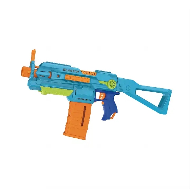 Motorized Automatic Shooting Electric Plastic Soft Bullet Gun Toy Blaster EVA Soft Foam Dart Gun M416 for Kids and Adults Arena