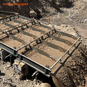 Planta de Lavado de Oro con Plataforma Vibratoria de Guía de Ingeniería, Máquina de Lavado de Oro a Gran Escala con Bomba de Agua y Sistema de Accionamiento por Cadena para Oro Placer - Product Image 6