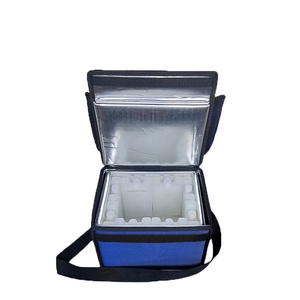 Sac isotherme portable en polyester avec poche à glace, bandoulière étanche, boîte de chaîne du froid pour aliments - Product Image 3