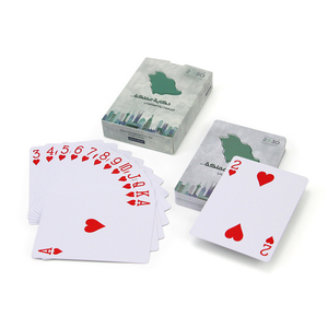 2024 Tùy Chỉnh Chơi Thẻ Đầy Đủ In Ấn 52 Thẻ + 2 Jokers Boong Dành Cho Người Lớn Chơi Baloot Trò Chơi 32 Thẻ Boong - Product Image 2