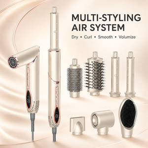 <span class=keywords><strong>Asciugacapelli</strong></span> Pieghevole ad Alta Velocità 1400W con Concentratore, 7-in-1 <span class=keywords><strong>per</strong></span> Capelli Lisci e Ricci, Portatile <span class=keywords><strong>per</strong></span> Uso in Hotel - Product Image 1