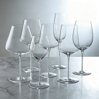 Op maat gegraveerde handgemaakte ultradunne kristallen wijnglazen met lange steel, bruiloft, feest, cadeau, restaurant, hotel, loodvrij, helder, op maat gemaakt