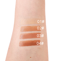 Foundation SPF 45+ Sunscreen Makeup Foundation Concealer Face Makeup Foundation BB CC Cream Air Cushion Dengan Refill untuk HALAL