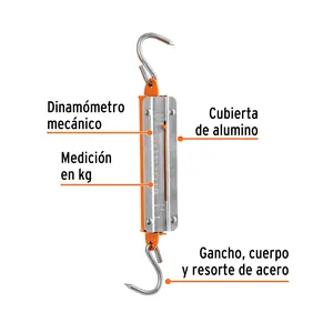 Báscula de resorte con capacidad de 50 kg, marca TRUPER, modelo BOX 3 - Product Image 2