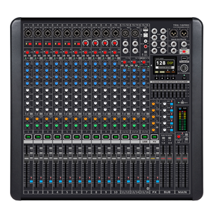 Console de mixage audio professionnelle TRX-16PRO, 16 canaux, table de mixage avec interface Bluetooth USB PC, 4 <span class=keywords><strong>SUB</strong></span> pour l'enregistrement en studio - Product Image 2