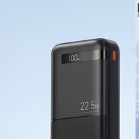 Batterie externe REMAX 30000mAh, charge rapide 22.5W, chargeur portable, 3 sorties, affichage numérique LED pour les voyages