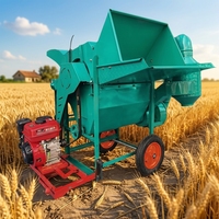 Machine à décortiquer les haricots et le maïs CBM1.5, 220V, moteur électrique, capacité de 450 kg/h, mini-récolteuse de haricots