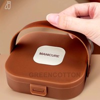 Ensemble de coupe-ongles manuel avec logo personnalisé, ensemble complet de ciseaux à ongles, coupe-ongles ménagers, outils de manucure anti-éclaboussures