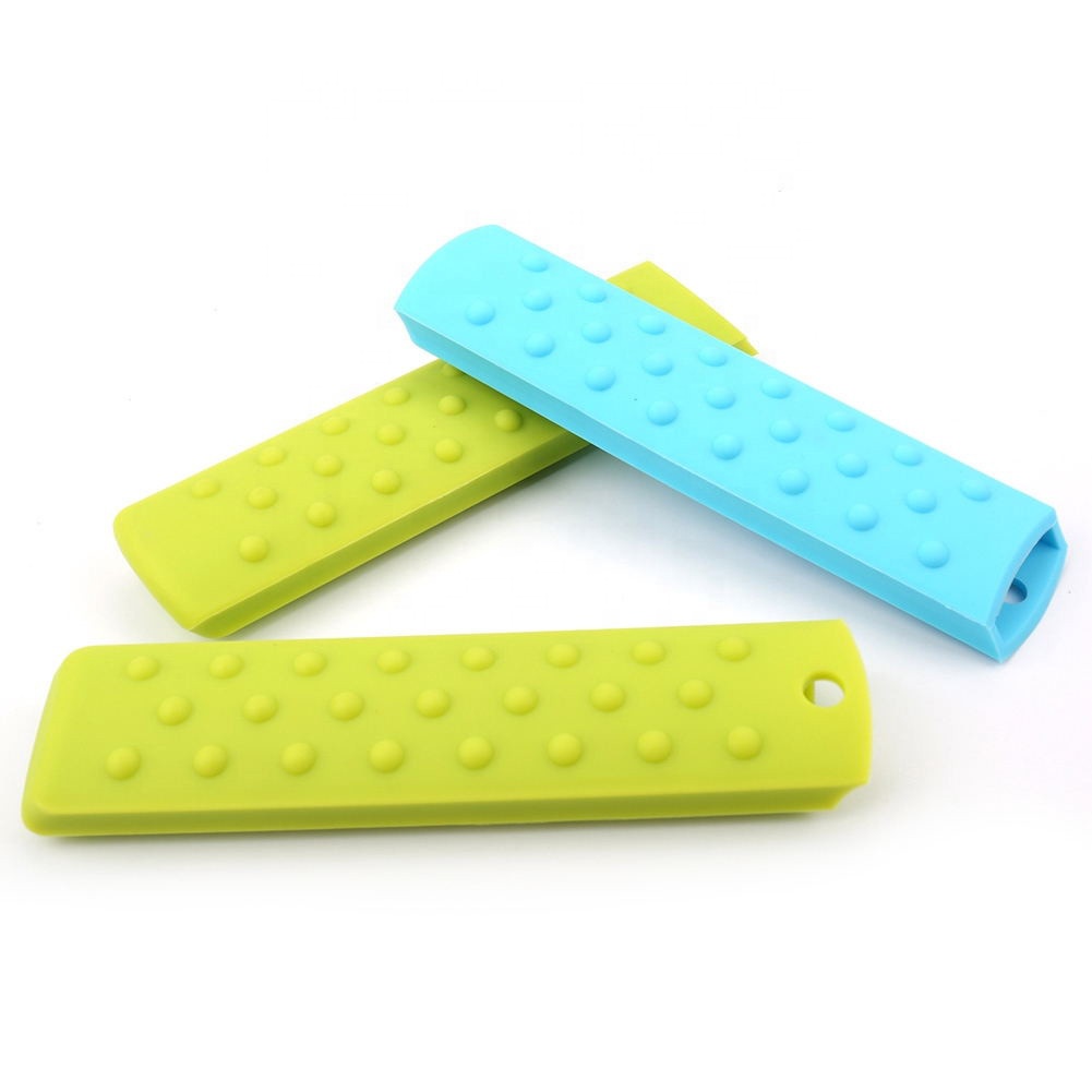 Заводская цена, кухонные термостойкие защитные ручки, силиконовая крышка для ручки кастрюли