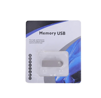 Vente directe d'usine, clé USB personnalisée avec logo, emballage en blister, impression personnalisée, clé USB avec blister