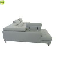 Sofá moderno de nuevo diseño, sofá de Alemania de lujo y cómodo, muebles de sofá de cuero genuino para sala de estar, sofás de esquina