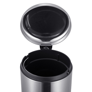 Venta caliente de acero inoxidable Pedal Circular <span class=keywords><strong>cubo</strong></span> de <span class=keywords><strong>basura</strong></span> <span class=keywords><strong>30L</strong></span> de capacidad para el hogar Oficina Cocina Baño Uso Diseño - Product Image 3