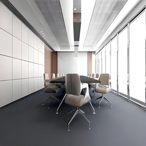 Dalles de plafond modulaires en aluminium alvéolaire insonorisantes et durables pour panneaux muraux intérieurs de salles blanches d'hôpitaux - Product Image 4