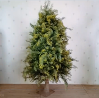 Arbre artificiel personnalisable et durable en cèdre, cyprès ou pin - Léger, écologique, haute simulation, plus de 1,5 m de haut, idéal pour Pâques et appartement