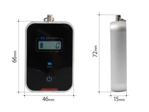 Alimenté par batterie toxique portable <span class=keywords><strong>détecteur</strong></span> de <span class=keywords><strong>gaz</strong></span> co alarme sonore et lumineuse système d'alerte - Product Image 2