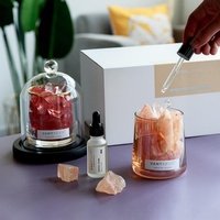 Diffuseur de parfum artisanal en citrine de qualité supérieure, coffret cadeau, étiquette privée disponible pour les cadeaux d'affaires et de mariage