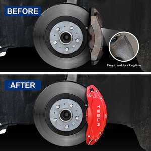 4 шт., алюминиевые Чехлы для тормозных суппортов Tesla Model Y - Product Image 3