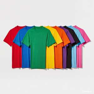 Camiseta de Algodón Unisex de Alta Calidad, Manga Corta, Cuello Redondo, Transpirable, Tejido de Punto, Logotipo Personalizado, Ropa Casual - Product Image 1