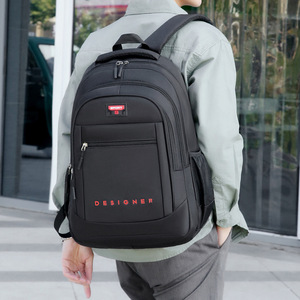 Men's <b>Backpack</b> Lightweight Large Capacity Waterproof Business Travel Laptop Bag Solid Color 36-<b>55L</b> - Product Image 2