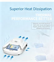 IKEME Mini-thermocycleur PCR à gradient 32 puits pour laboratoire, amplificateur génétique, test ADN en laboratoire