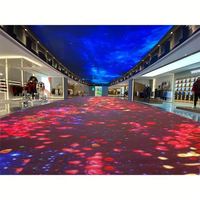 Pantalla LED Interactiva a Todo Color para Video Wall, Escenarios, Pistas de Baile, Juegos, Centros Comerciales, P3.91, SDK, Animación de 5 mm