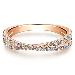 Anillo de compromiso de moissanita para mujer, joyería de diamante de Cruz de circonita - Product Image 3