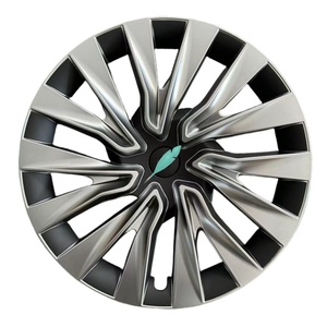 ฝาครอบล้อ 4 ชิ้น สำหรับ <span class=keywords><strong>Tesla</strong></span> <span class=keywords><strong>Model</strong></span> <span class=keywords><strong>3</strong></span> ขนาด 18 นิ้ว รุ่น <span class=keywords><strong>Uberturbine</strong></span> สำหรับปี 2017-2023 ฝาครอบล้อ Aero ทดแทน - Product Image 1