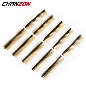 دبابيس 2x20 ذكر جبيو ثنائية الدبوس رأس 20 دبوس صف مزدوج ، موصل نانو مطلي بالذهب بصفين لاردوينو ثنائي القطب ثنائي القطب التوت بي - Product Image 2