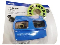Viseur 3D pour enfants et adultes Slide Viewer 3D Reel Viewer, vintage Toys with 2 Reels