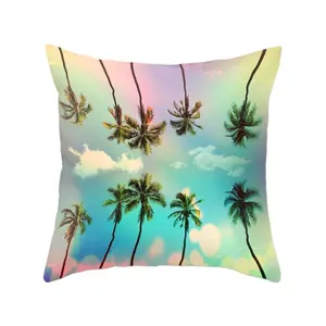 Outdoor Beach Chair Cushion Digital printed beautiful landscape pattern outdoor cushion cover