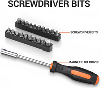 Kit d'outils complet pour la rénovation de la maison, boîte à outils spéciale pour charpentier et électricien, ensemble d'outils manuels et électriques