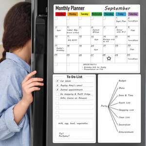 <span class=keywords><strong>Pizarra</strong></span> de Menú semanal de borrado en seco magnético personalizado 2024 para <span class=keywords><strong>nevera</strong></span> de cocina - Product Image 2