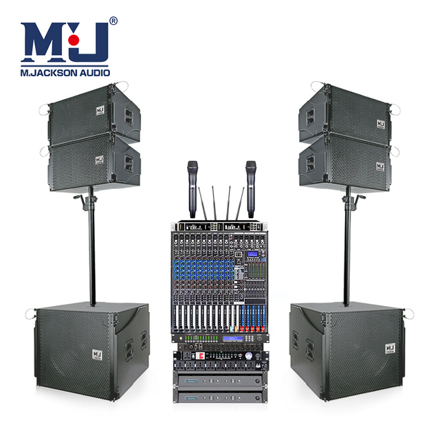 Hot Sell LR10 LR18 Single 10-inch Speaker Outdoor System Set High-power Professional Line Array Speakers Full Set