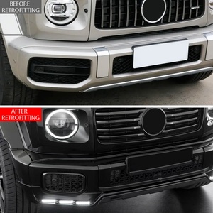 Modelo Babos 2019-2025 con Luz LED, Modificación de Labio Delantero y Parachoques Delantero, Apto para Mercedes Benz Clase G W465 G500 G450D - Product Image 2
