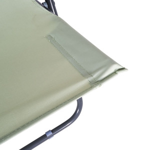 OEYTREE <span class=keywords><strong>Chaise</strong></span> longue pliante moderne d'extérieur et d'intérieur en fer métal aluminium durable <span class=keywords><strong>pour</strong></span> le camping, le jardin, la piscine, la plage et la pêche. - Product Image 4