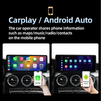 Écran Tactile Android 12,3 Pouces Google Navigation Carplay Multimédia Auto pour Mercedes C W205 GLC X253 2015-2019