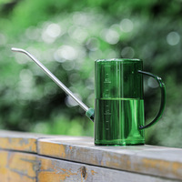 Haute qualité en acier inoxydable longue buse bouteille d'eau plante domestique grande capacité intérieur jardinr outils moderne arrosoir