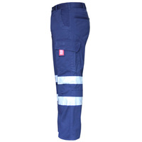 Pantalon de travail pour homme ignifuge, réfléchissant, haute visibilité, imperméable, respirant, avec plusieurs poches