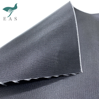 Tissu en fibre de verre enduit de silicone noir imperméable à haute température pour isolation thermique amovible