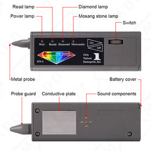 Профессиональный ручной инструмент для испытания ювелирных изделий из муассанита, высокоточный Алмазный тестер 2 в 1 с индикатором алмазного камня - Product Image 4