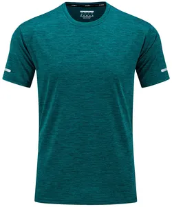 Yüksek kalite özel erkek t-shirt, hızlı kuru yaz Tee Mens için koşu koşu Tops toptan yaz spor spor giyim t-shirt