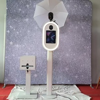 Machine photo portable DSLR avec coque métallique, kiosque photo à impression instantanée pour location événementielle (mariages, fêtes)
