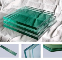 Láminas de Vidrio de Seguridad para Construcción a Medida, Vidrio Flotado Templado Bajo en Hierro, Vidrio de Seguridad Laminado Ultra Claro para Ventanas y Puertas