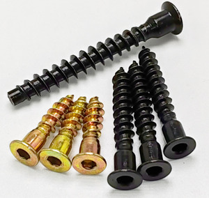 สกรูเฟอร์นิเจอร์สูง7มม. X 50มม. สกรูหัวจมหกเหลี่ยมสกรูยืนยันสำหรับไม้ - Product Image 2