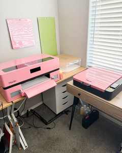 طابعة DTF حزمة كاملة A3 13 "وردي XP600 + فرن _ الحبر ، الفيلم ، المسحوق مشمول _ صانع تي شيرت _ سهل للمبتدئين _ سفينة أمريكية - Product Image 3