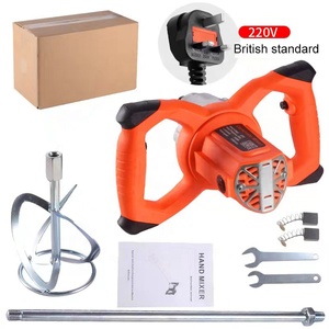 Mezcladora de Cemento Manual Ajustable de 2100W y 6 Velocidades, <span class=keywords><strong>Taladro</strong></span> Eléctrico <span class=keywords><strong>para</strong></span> Mezclar <span class=keywords><strong>Mortero</strong></span> - Product Image 4