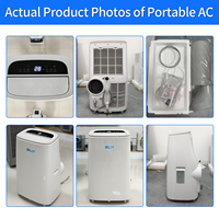 Nuovo Condizionatore d'Aria Portatile 4-in-1 da 12000BTU (Raffreddamento/Riscaldamento/Deumidificazione/Ventilatore) a Frequenza Fissa 220-240V 50Hz Classe Energetica