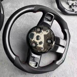 Volant en fibre de carbone pour Jeep Wrangler Jk jl Grand Cherokee Volant 2011 2012 2013 2014 2015 2016 <span class=keywords><strong>2017</strong></span> - Product Image 3