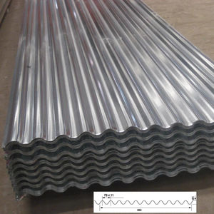 金属パネル亜鉛コーティング建築用屋根材亜鉛メッキ段ボール鋼シート - Product Image 4